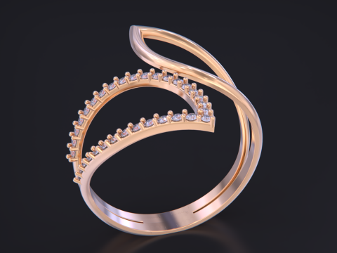 Jewelry ring Modelo de impresión 3D