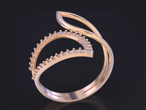 Jewelry ring 3D Print Model
