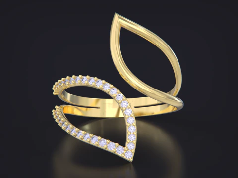Jewelry ring 3D Print Model