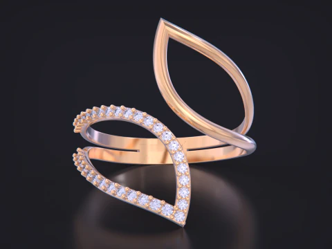 Jewelry ring 3D Print Model