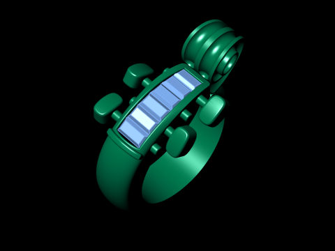 Cello Ring 3D 프린트 모델