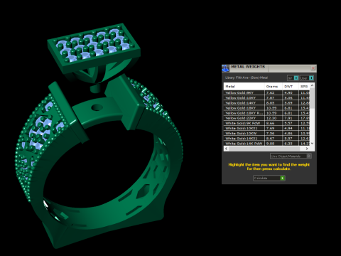 Jewelry Ring 3D Print Model