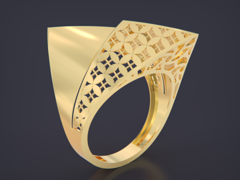 Fusion ring Modèles 3D en vedette