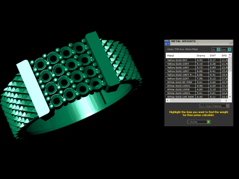Jewelry Ring-Wax 3D Print Model