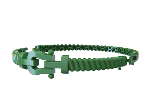 Force bracelet - Horseshoe Modèles 3D en vedette