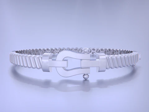 Force bracelet - Horseshoe 3D Print Model