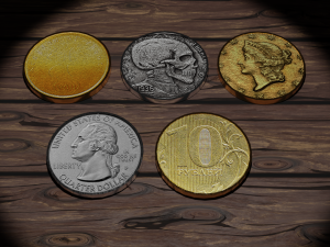 Coin Modelo 3D