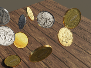 Coin 3D 모델