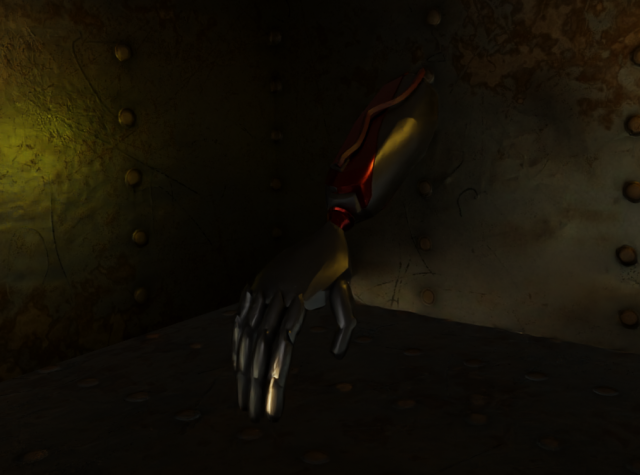 The iron hand 3Dモデル .c4d .max .obj .3ds .fbx .stl .blend 
