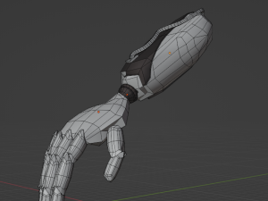 The iron hand 3Dモデル