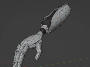 The iron hand 3D Model