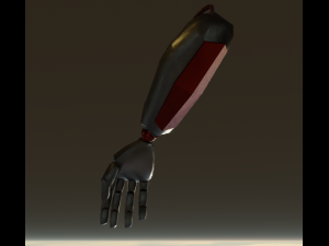 The iron hand 3Dモデル