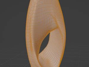 Wooden figurine Model 3D