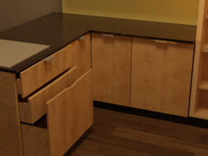 Kitchen corner 3D Modell