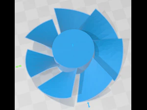 प्रोपेलर 3D प्रिंट मॉडल