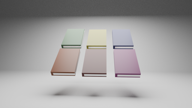 6 BOOKS 3D Model .c4d .max .obj .3ds .fbx .stl .blend 