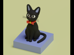 Cat 3D Model