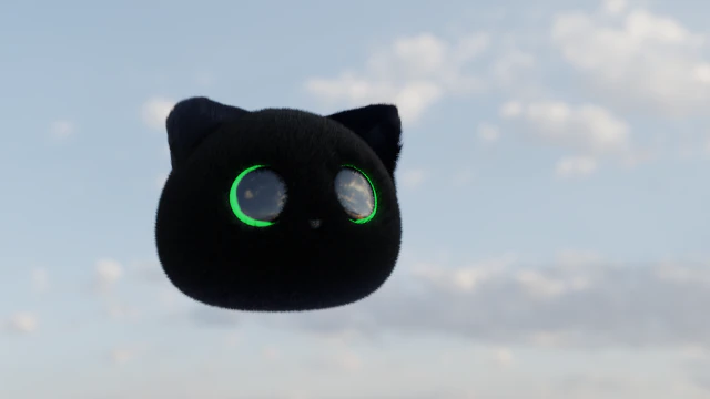 Gato Modelo 3D .c4d .max .obj .3ds .fbx .stl .blend 