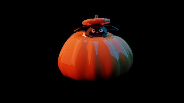 Pumpkin 3D Модель .c4d .max .obj .3ds .fbx .stl .blend 