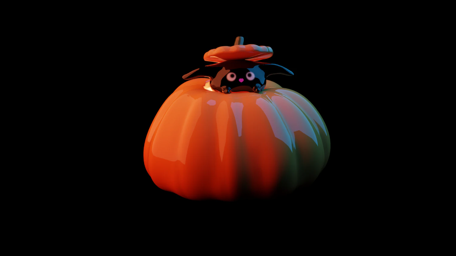 Pumpkin 3D Model .c4d .max .obj .3ds .fbx .stl .blend 