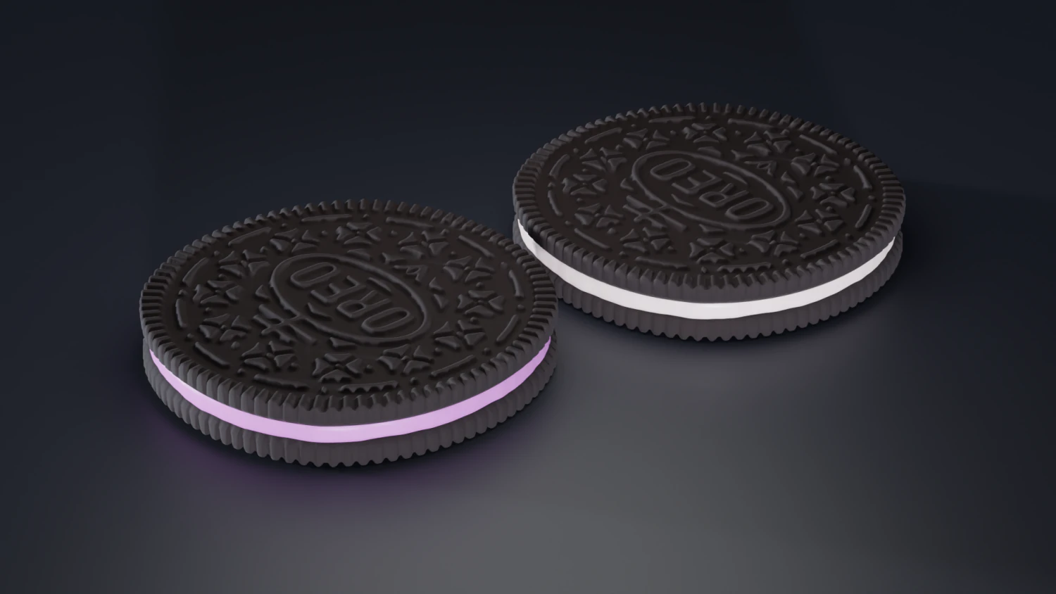 Oreo 3D Model .c4d .max .obj .3ds .fbx .stl .blend 
