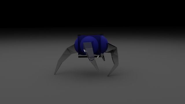 SpiderCube Model 3D .c4d .max .obj .3ds .fbx .stl .blend 