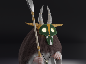 Shaman Modello 3D