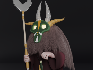 Shaman Modello 3D