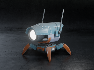 Robot Sci-fi Modèle 3D