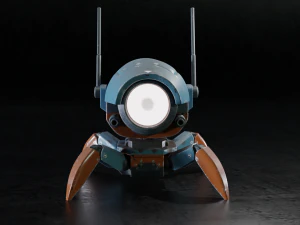 Robot Sci-fi 3D Model
