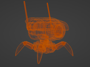 Robot Sci-fi Modèle 3D