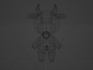 Cute Cow 3D Модель