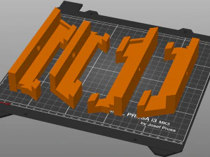 SOPORTE PS4 DEBAJO DE ESCRITORIO Modelo de impresión 3D