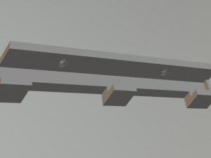 SOPORTE PS4 DEBAJO DE ESCRITORIO 3D प्रिंट मॉडल