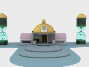 TIME ROOM DRAGON BALL Z 3D Model