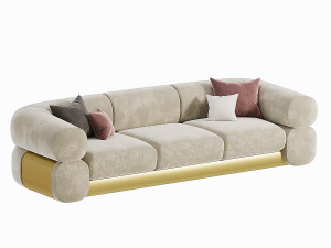 Fitzgerald Modular Sofa 3D Model