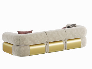 Fitzgerald Modular Sofa 3D Model