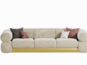 Fitzgerald Modular Sofa 3D Model