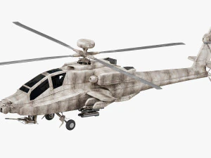 AN 64 Apache 3D Model