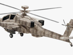 AN 64 Apache 3D Model