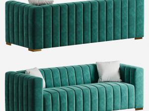 Clifford upholsterd sofa 3D 모델