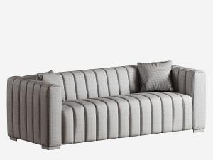 Clifford upholsterd sofa Model 3D
