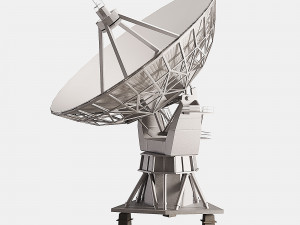 Radio telescope VLA 3D Model