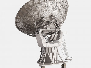 Radio telescope VLA 3D Model