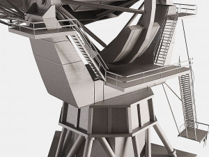 Radio telescope VLA 3D Model