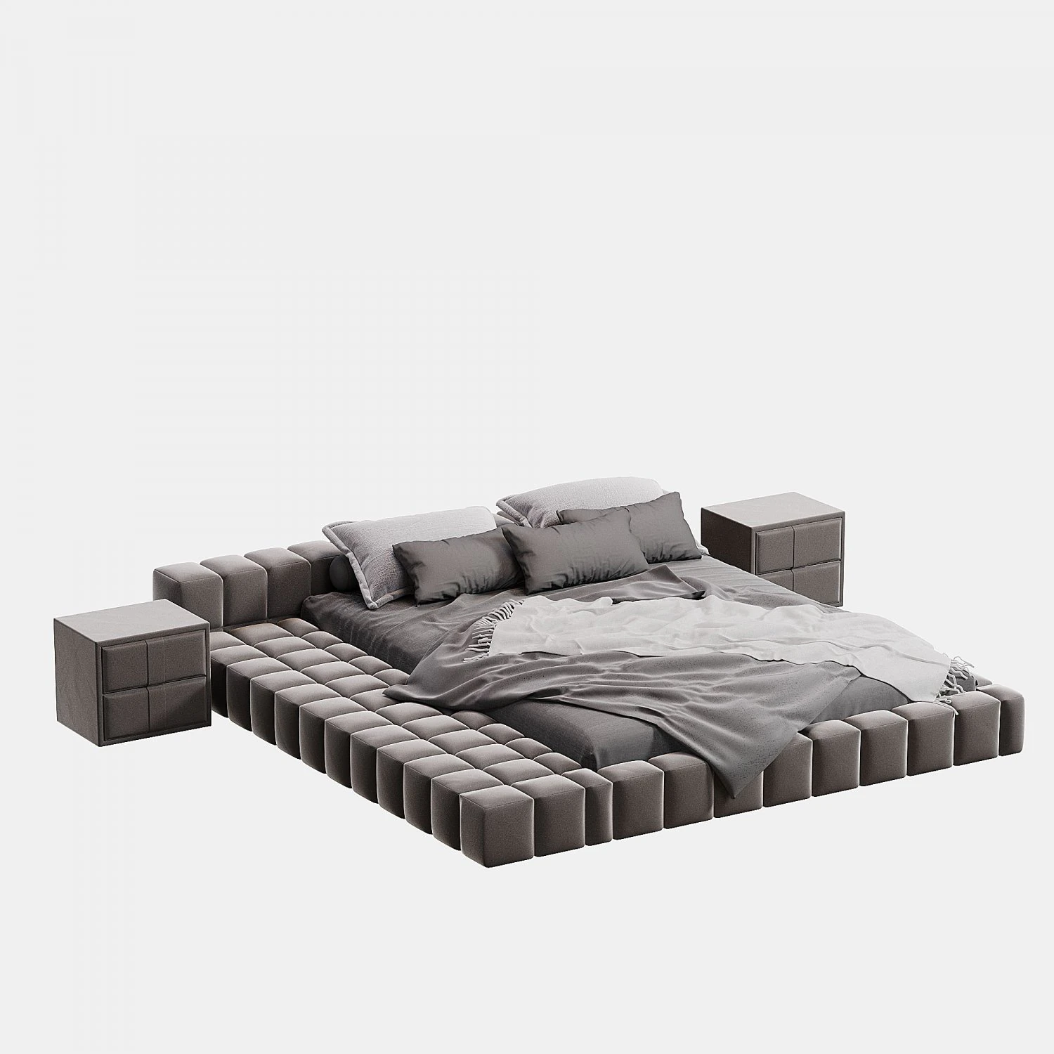 Letto Morrov Modello 3D .c4d .max .obj .3ds .fbx .stl .blend 