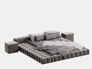Morrov bed Modèle 3D