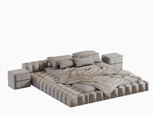 Letto Morrov Modello 3D