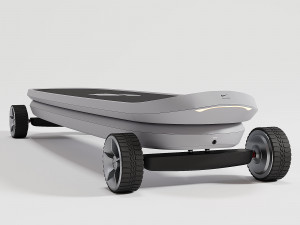 Nike electric skateboard 3D Модель