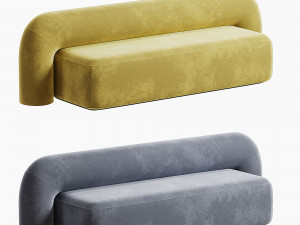 Artu Moss sofa 3D Model